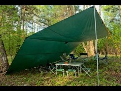 Прокат тенту Tramp Tent 3x3 + стійки