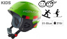 test234 Шлем Elan Formula Green детский