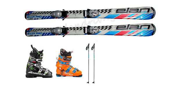 Прокат лыж Elan Exar Pro 120 kids, комплект Прокат лыж Elan Exar Pro 120 kids, комплект за 6000 грн